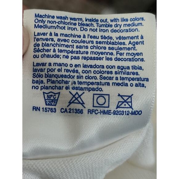 Hanes Beefy-T Key West Graphic T-Shirt Men's Sz XXL Palm Tree Pre-Shrunk VTG - Picture 6 of 6